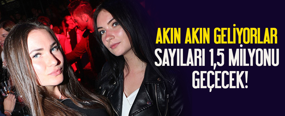 O ülkeden gelenlerin sayısı 1,5 milyonu geçecek!