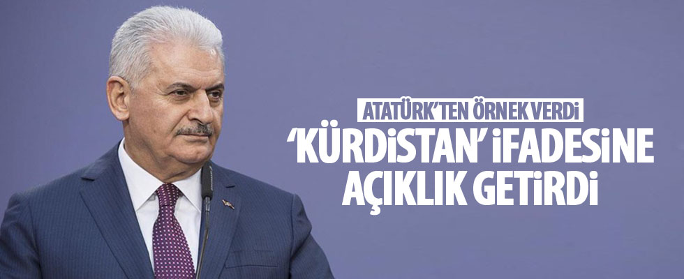 Binali Yıldırım'dan 'Kürdistan' açıklaması