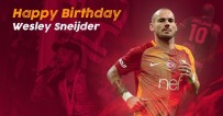YILDIZ FUTBOLCU - Galatasaray, Wesley Sneijder'in Doğum Gününü Unutmadı
