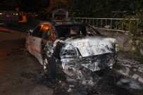 Karaman'da Kundaklanan Otomobil Alev Topuna Döndü
