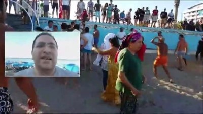 Antalya'da Kadını Darbeden Kişiye Vatandaş Müdahalesi