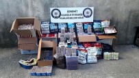 Edremit'te Polisten Kaçak Sigara Operasyonu