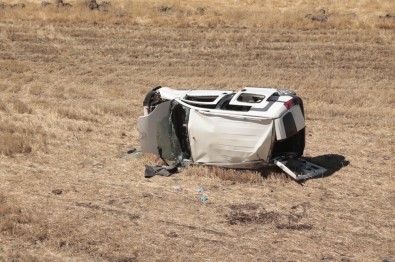 Köpeğe Çarpmamak Direksiyonu Kırdı, Tarlaya Uçtu Açıklaması 2'Si Çocuk 5 Yaralı