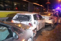 Mecidiyeköy'de Zincirleme Kaza Açıklaması 3 Yaralı