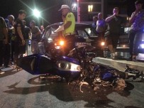 MİMAR SİNAN - Motosikletten Savrulup Köprüden Aşağıya Uçtu