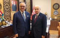 SEMIH YALÇıN - Başkan Ergün MHP Lideri Bahçeli'yi Ziyaret Etti