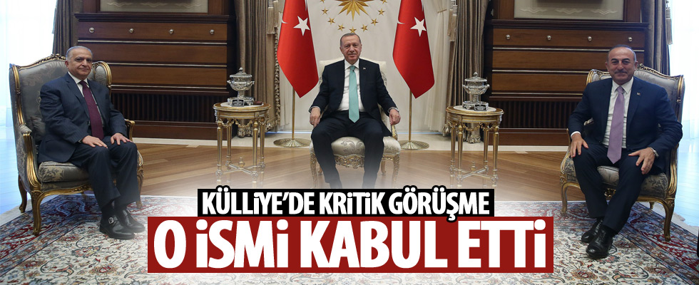 Cumhurbaşkanı Erdoğan o ismi kabul etti