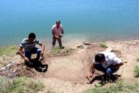 BARAJ GÖLETİ - Dalgaların Dövdüğü Kıyıda Tarihi Mozaik Gün Yüzüne Çıktı