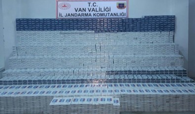 Erciş'te 19 Bin 430 Paket Kaçak Sigara Ele Geçirildi