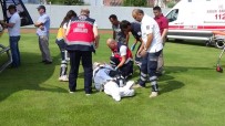 OMURİLİK FELCİ - Hava Ambulansı Boynu Kırılan Kadın İçin Havalandı