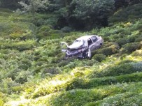 Otomobil Çay Bahçesine Uçtu Açıklaması 1 Ölü, 2 Yaralı Haberi