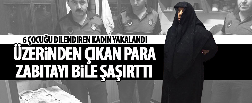 Dilenci kadından çıkan para şok etti