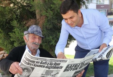 Bafralılardan 100. Yıl Gazetesine Yoğun İlgi