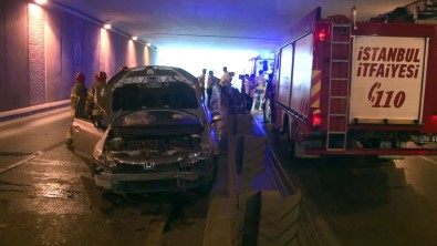 Bakırköy'de Zincirleme Trafik Kazası Açıklaması 2 Yaralı