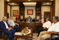 KORSAN TAKSİ - Başkan Eroğlu, Taksicilerle Bir Araya Geldi