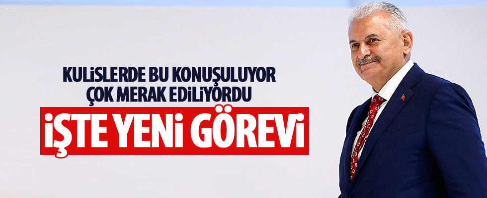 Binali Yıldırım'a yeni görev