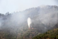GÖCEK - Dalaman'daki Yangın Yeniden Aktif Hale Geldi