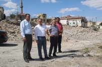 KENTSEL DÖNÜŞÜM PROJESI - Hacılar'da Büyük Dönüşümde Yeni Konutlar İçin Yıkım Tamamlandı