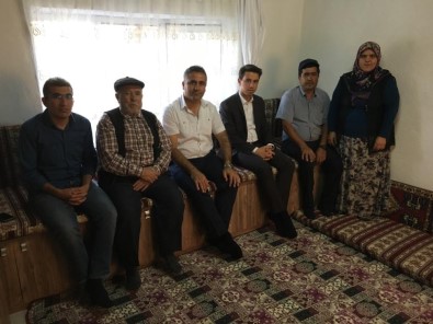 Kaymakam Gülyer'den Şehit Ailelerine Ziyaret