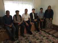 Kaymakam Gülyer'den Şehit Ailelerine Ziyaret