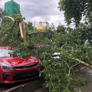 Rusya'daki Kasırga Birkaç Dakikada Felakete Yol Açtı