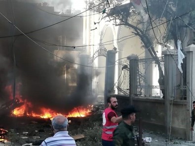Suriye'nin Haseke Kentinde Patlama