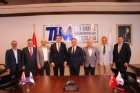 OKAY MEMIŞ - Vali Memiş, TİM Başkanı Gülle'ye Tekstilkenti Anlattı