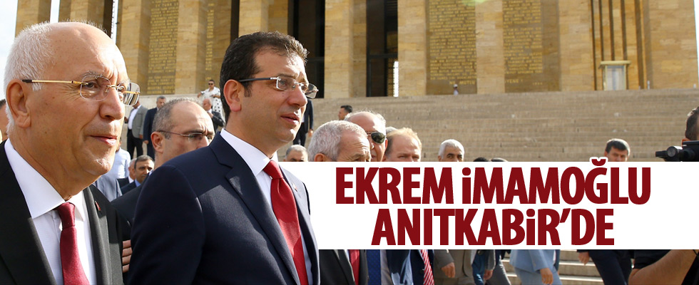 İmamoğlu'ndan Anıtkabir ziyareti