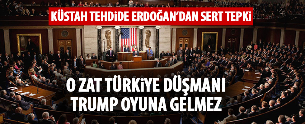 Erdoğan: Bu zat Türkiye düşmanı! Trump bu oyuna gelmeyecektir