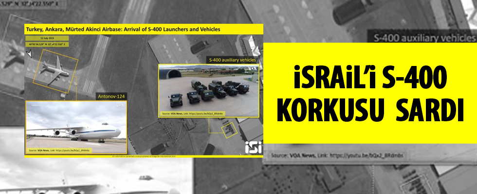 İsrail S-400'ün uydu görüntülerini paylaştı