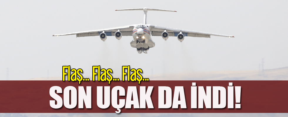 S-400 sevkiyatında 3. gün... 7. uçak da indi