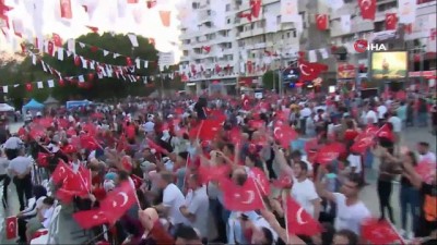 Antalya'da 15 Temmuz Demokrasi Ve Milli Birlik Yürüyüşü