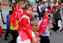 DEMOKRASİ NÖBETİ - Erzincan'da 'Milli Birlik' Yürüyüşü