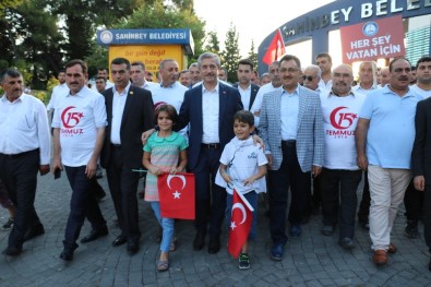 Şahinbey Belediyesinden 'Milli Birlik Yürüyüşü'