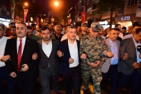 KAPALI ÇARŞI - Malatya'da Milli Birlik Ve Beraberlik Yürüyüşü