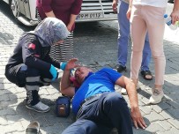 GAZI BULVARı - Aynı Yerde 10 Dakika Arayla İki Kaza; 2 Yaralı