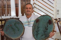 HEDİYELİK EŞYA - Baston Ustası Atık Kütükleri Ev Dekorasyonuna Kazandırıyor