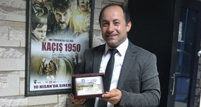 Bulgaristan'dan İhsan Taş'a 'Kaçış 1950' Plaketi