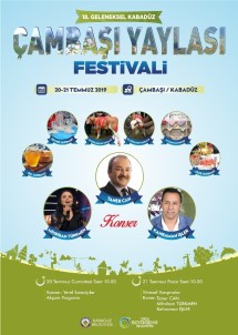 Çambaşı Yaylası Hafta Sonu Şenlenecek