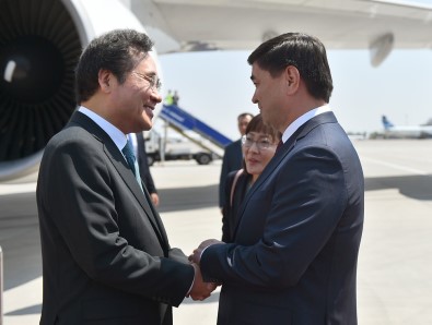 Güney Kore Başbakanı Kırgızistan'da