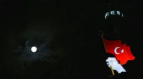 Hatay'da Parçalı Ay Tutulması Böyle Görüntülendi Haberi