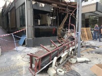 ŞİŞLİ BELEDİYESİ - (Özel) Nişantaşı'nda 23 Yıldır Faaliyet Gösteren Kafeterya Belediye Ekipleri Tarafından Yıkıldı