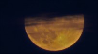 AY TUTULMASI - Tekirdağ'da Parçalı Ay Tutulması