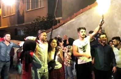 Asker Uğurlayan Magandalar Tünel Kapatıp Havaya Ateş Açtı