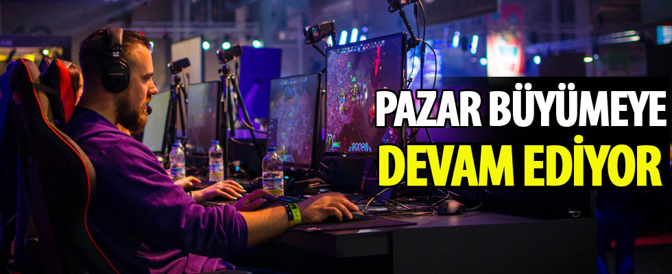 Oyun sektörü büyümeye devam ediyor