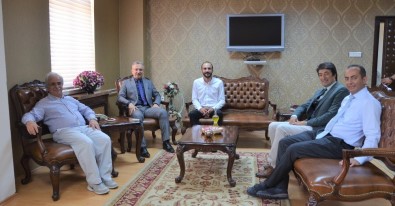 Prof. Dr. Muammer Yaylalı'dan Rektör Levent'e Ziyaret
