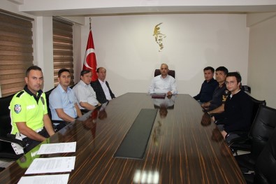Şaphane'de ''Trafik Değerlendirme Toplantısı'' Yapıldı