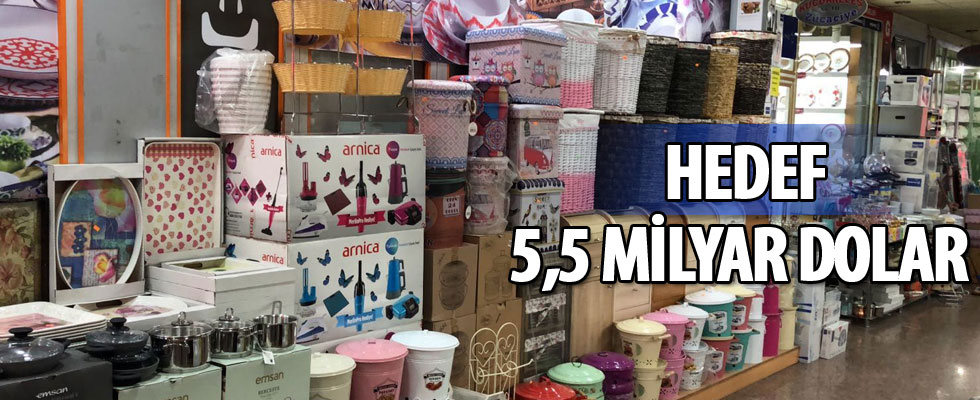 Züccaciye sektörü ihracatta gözünü 5,5 milyar dolara dikti