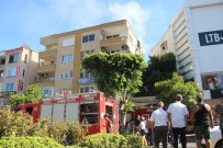 İTFAİYE ARACI - Alanya'da Ev Yangını Paniği Neden Oldu