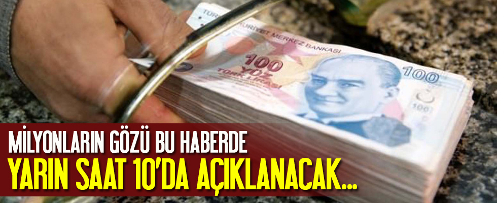 Milyonlar bu açıklamayı bekliyor!